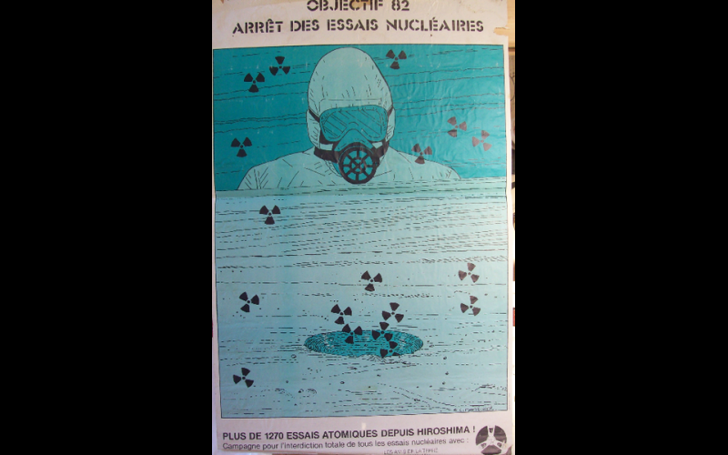 1982 - Non aux essais nucléaires atomiques 