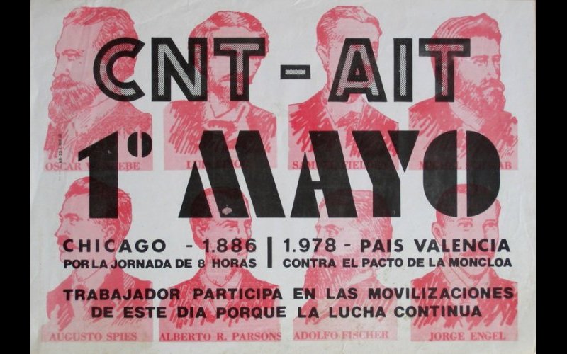 N°229 CNT-AIT Valencia 1979 MF Esp. 48x34