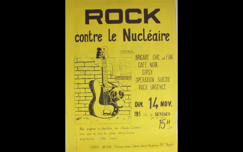 1982 (novembre) - Toulouse - Concert soutien à C.Courtès - CANT