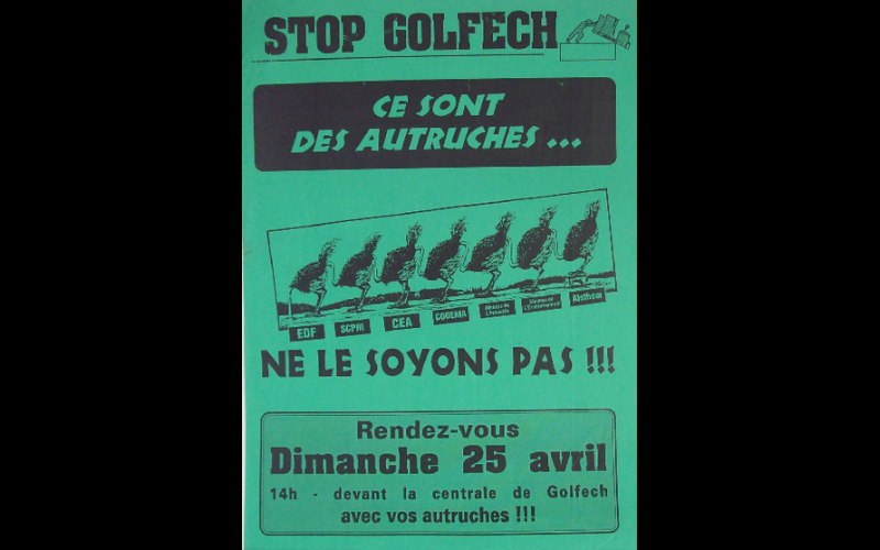 1993 (25 avril) - Rassemblement à Golfech -