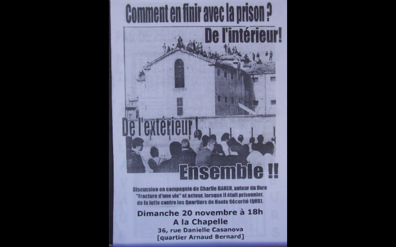 affiche rencontre Charlie Bauer, Toulouse, 2005