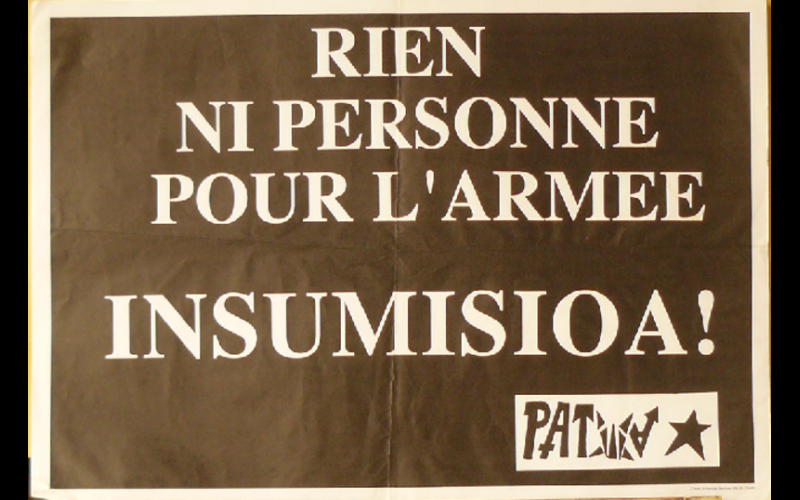 affiche insoumission Pays Basque 