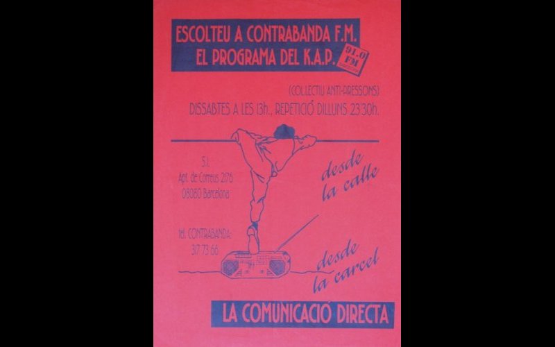 N°191 Col.lectiu Anti-Pressons Barcelone MF Esp. 32x44 