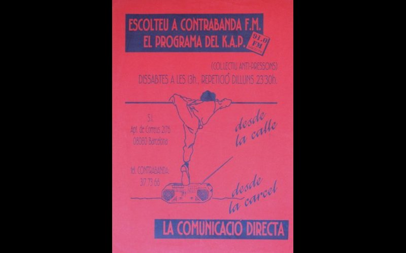 N°191 Col.lectiu Anti-Pressons Barcelone MF Esp. 32x44