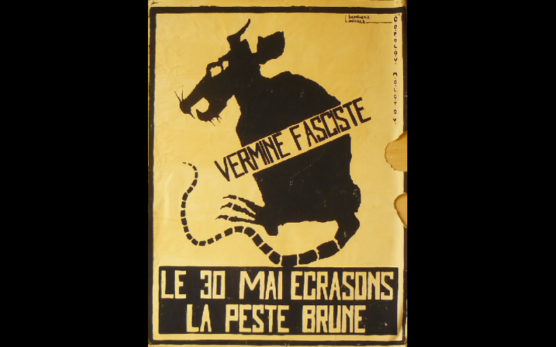 affiche antifasciste, copolov molotov