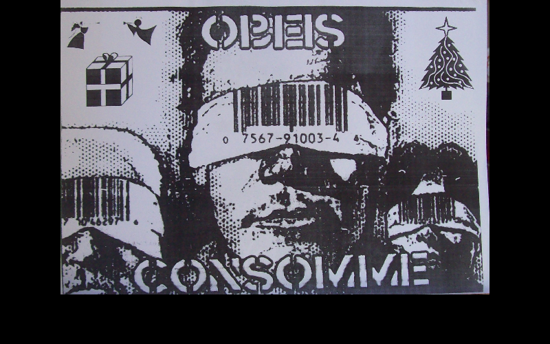 affiche obéis consomme 