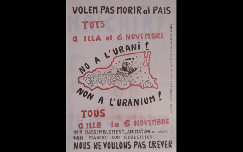 Contre les mines d'uranium - Pyrénées-orientales