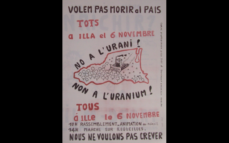 Contre les mines d'uranium - Pyrénées-orientales 