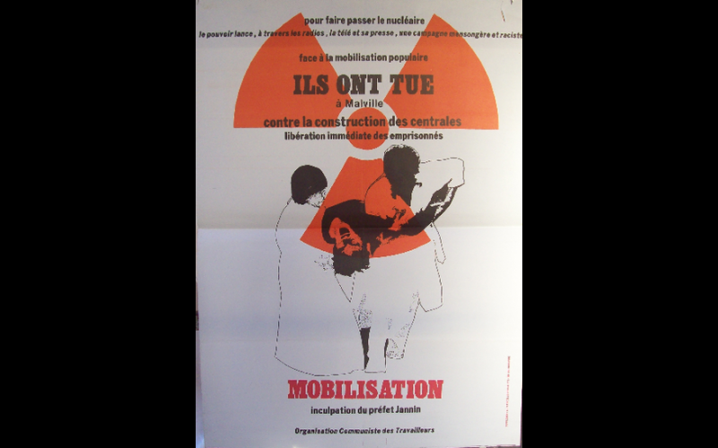 1977 - soutien inculpés Malville - OCT (Organisation Communiste des Travailleurs)
