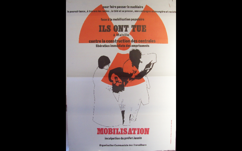 1977 - soutien inculpés Malville - OCT (Organisation Communiste des Travailleurs) 