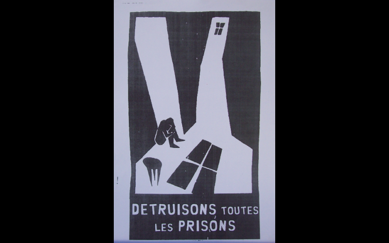 affiche détruisons toutes les prisons