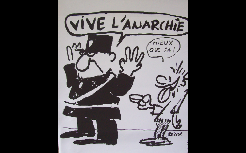 vive l'anarchie par Reiser 