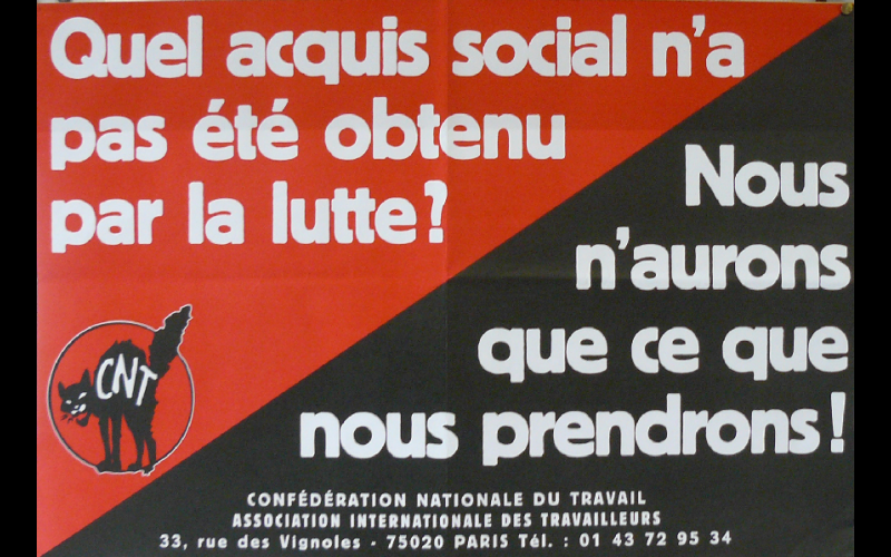affiches CNT, Paris