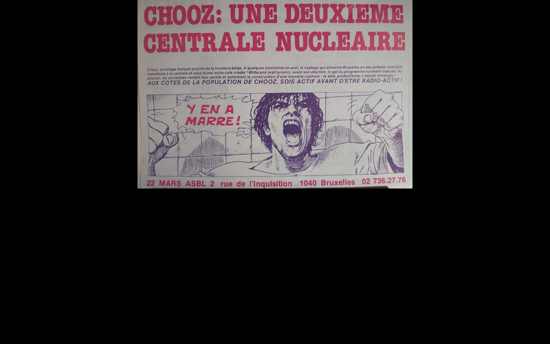 Contre la centrale de Chooz (Ardennes) - Bruxelles