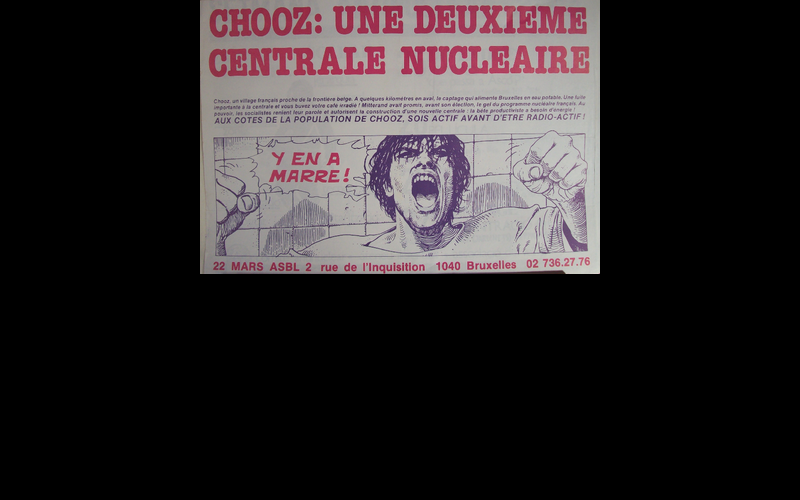 Contre la centrale de Chooz (Ardennes) - Bruxelles 