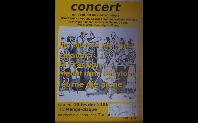 affiche concert soutien AD, Toulouse 