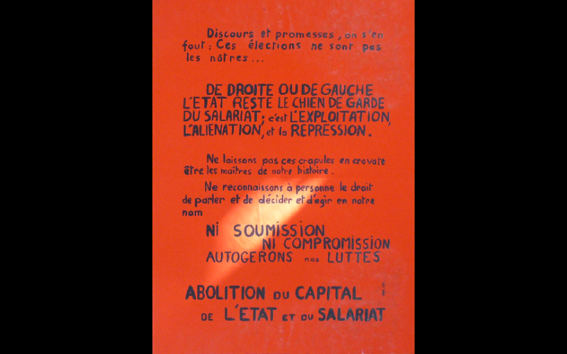 affiche abolition de l'Etat