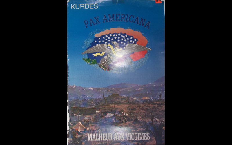 affiches kurdes AAEL, Toulouse, 1989 