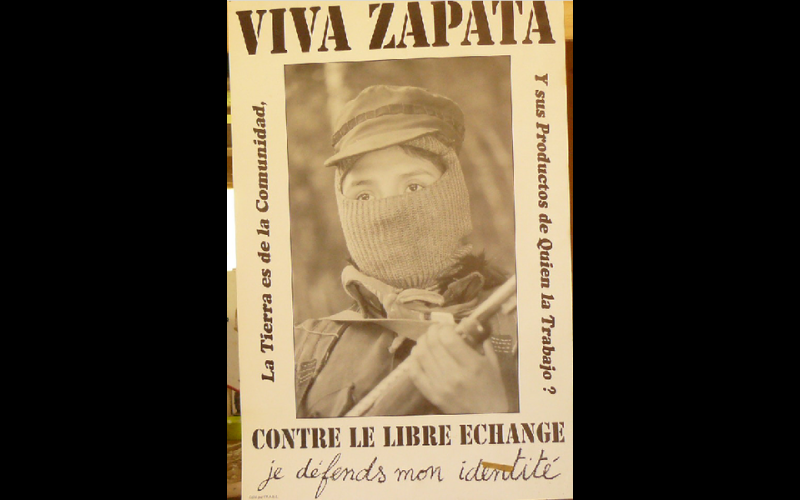 affiche viva Zapata, AAEL, Toulouse