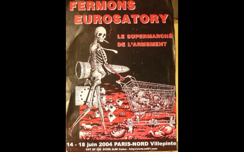 affiche fermons Eurosatory, 2004