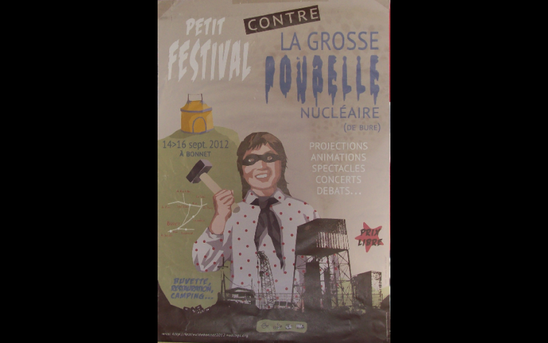 2012 (septembre) - Festival contre enfouissement déchets à Bonnets/Bure, 2012