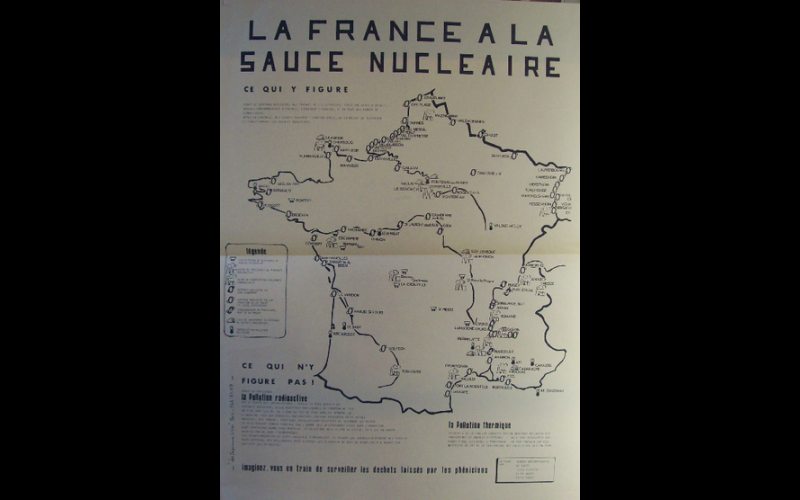 Carte france nucleaire 