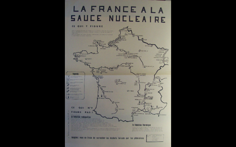 Carte france nucleaire