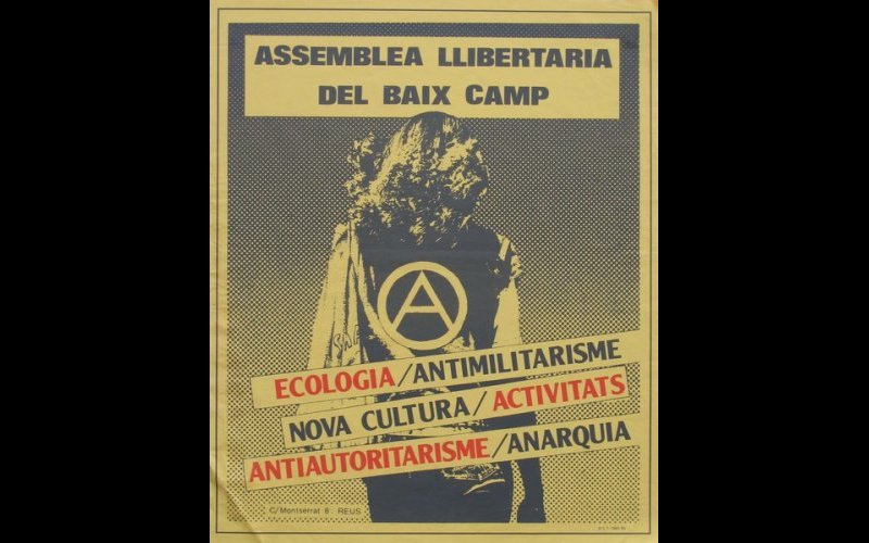 N°245 Assemlea llibertaria del Baix Camp Reus 1983 MF Esp. 45x54