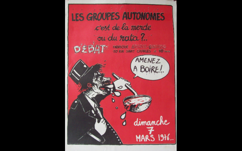 débat groupes autonomes, AAEL, Toulouse, 1976 