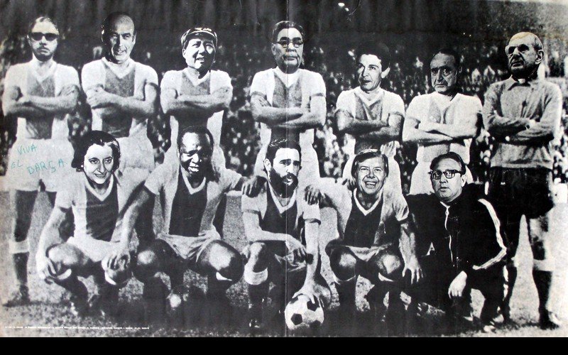 N°243 Photomontage Viva el Barça Madrid 1976 MF Esp. 88x50 