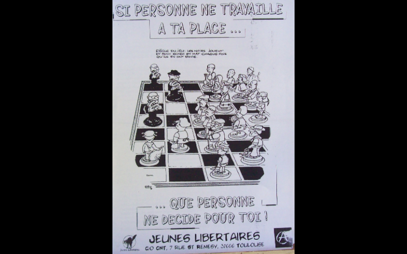 affiche Jeunes Libertaires, Toulouse