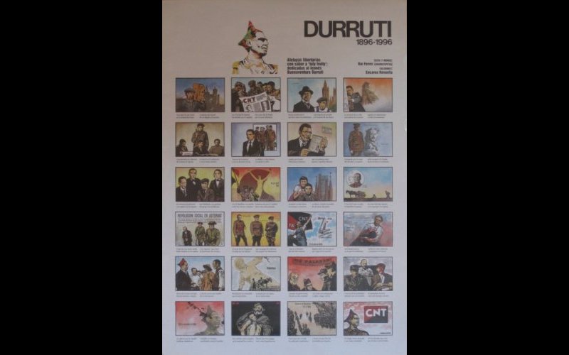 N°177 Durrutti CNT 1996 MF Esp. 42x61 