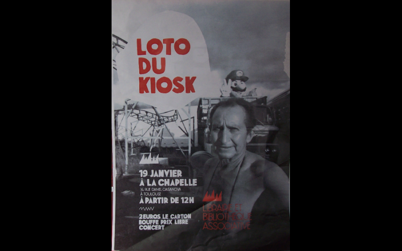 affiche loto Kiosk Toulouse, 2013 