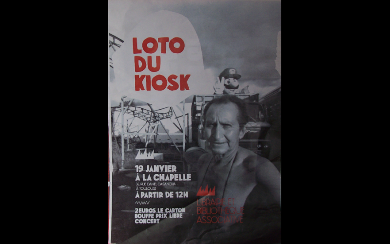 affiche loto Kiosk Toulouse, 2013