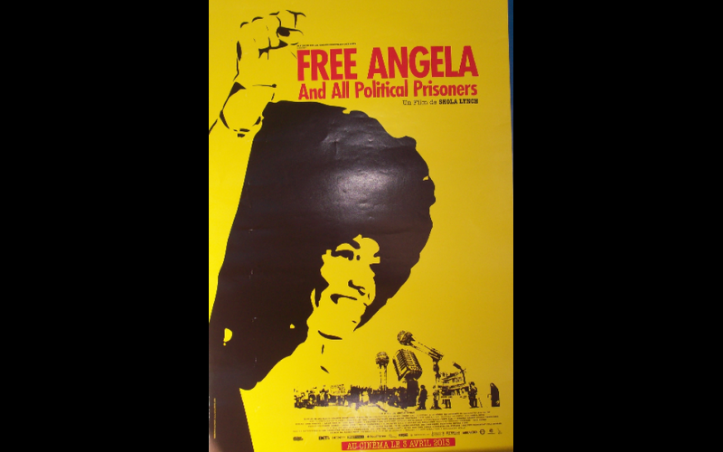 affiche film Angela Davis, 2013