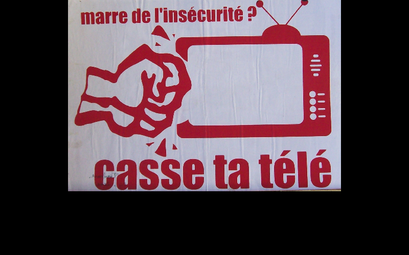 affiche marre de l'insécurité, Toulouse, 2002