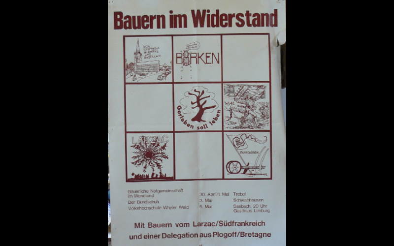 affiche soutien Larzac-Allemagne