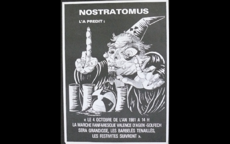 1981 (octobre) - Golfech et Nostradamus. 
