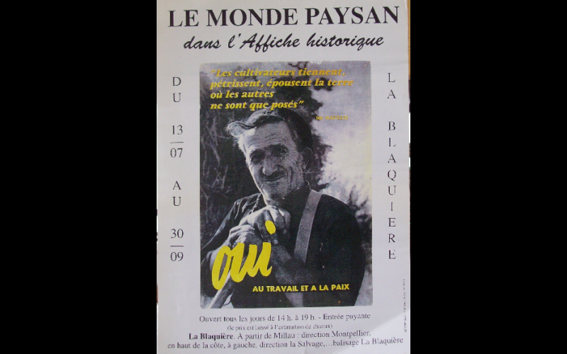 expo paysans, La Blaquière