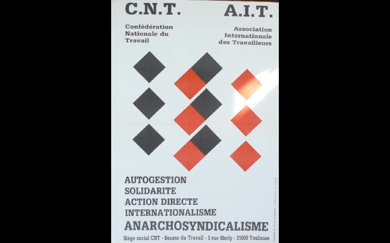 Affiche CNT-AIT, Toulouse