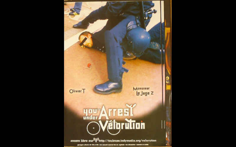 affiche procès Vélorution, Toulouse