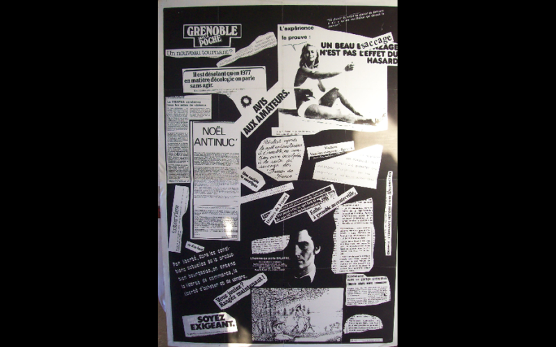 1977 - Collage - Grenoble (Isère)