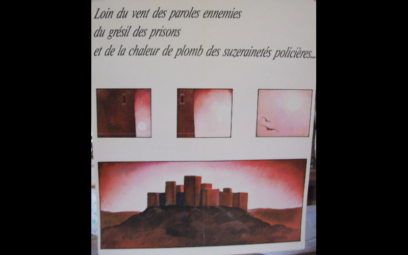 affiche contre les prisons 