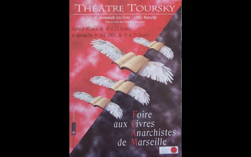 Foire aux livres anarchistes, Marseille, 2003 