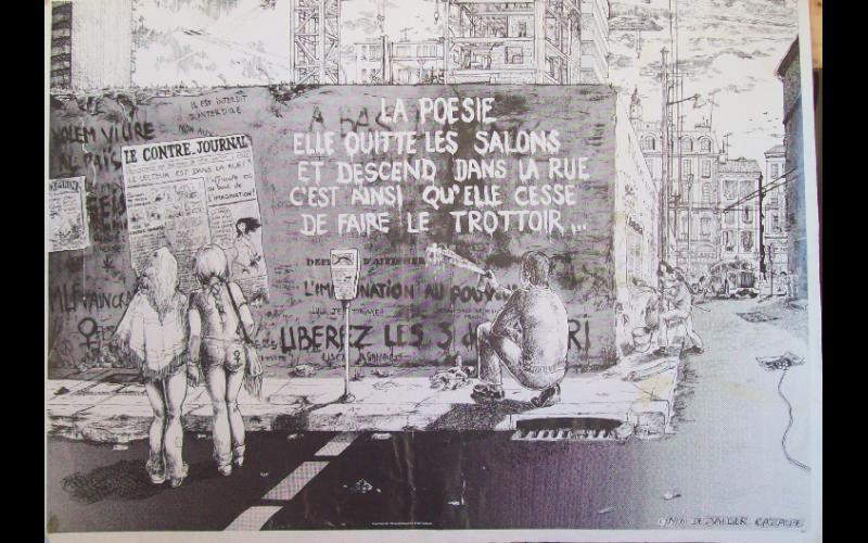 affiche la poésie, AAEL, Toulouse