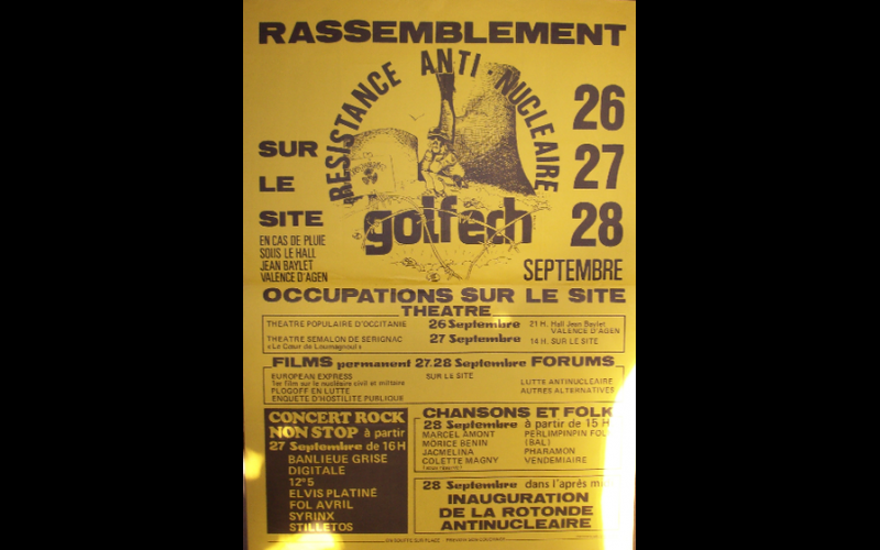 1980 (26 au 28 septembre) - Rassemblement sur le site de Golfech - 