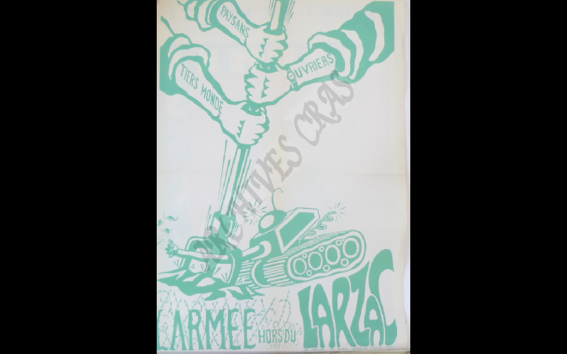 affiche armee hors du larzac 