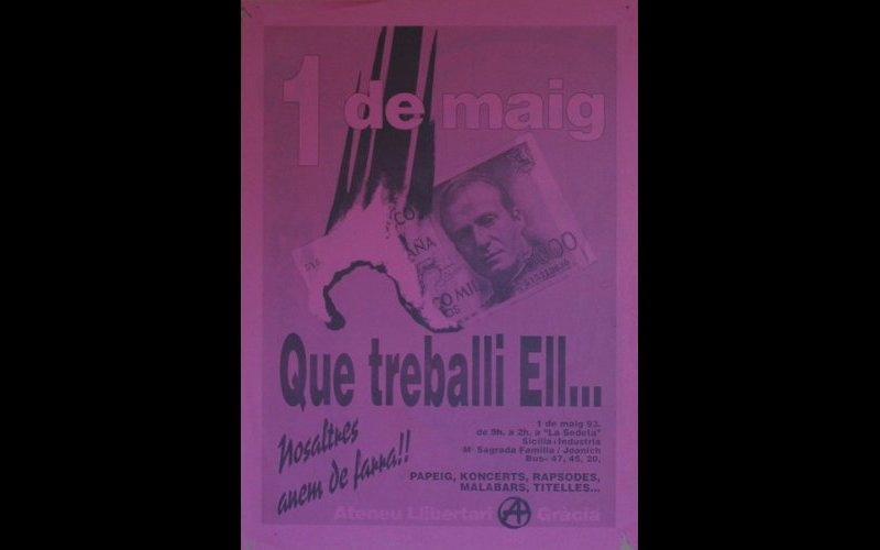N°188 Ateneu Llibertari Gracia Barcelona 1993 MF Esp. 32x45