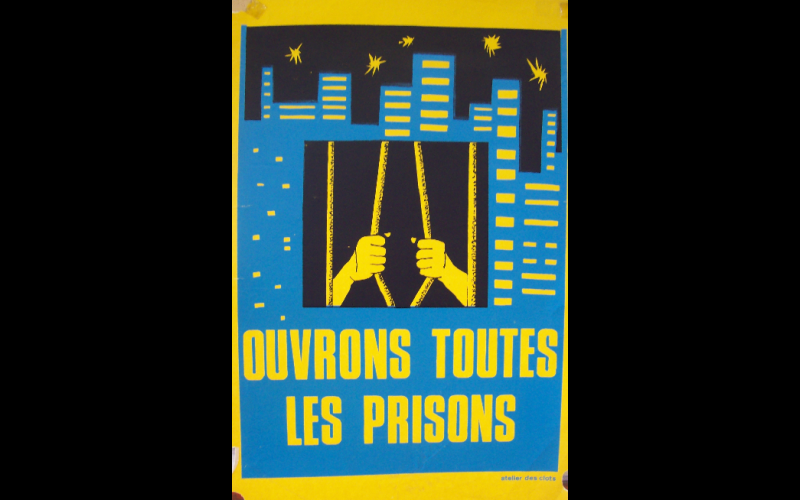 affiche ouvrons les prisons