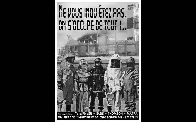 affiche AZF, Infosuds, Toulouse, 2001